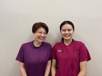 患者さんとの2ショット